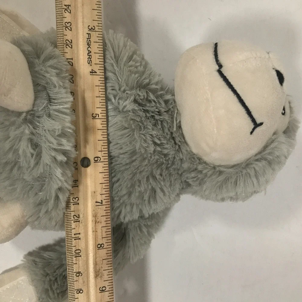 Warmies Microwavable Sloth Plush Lavender Scented Gray Heatable Stuffed Animal
